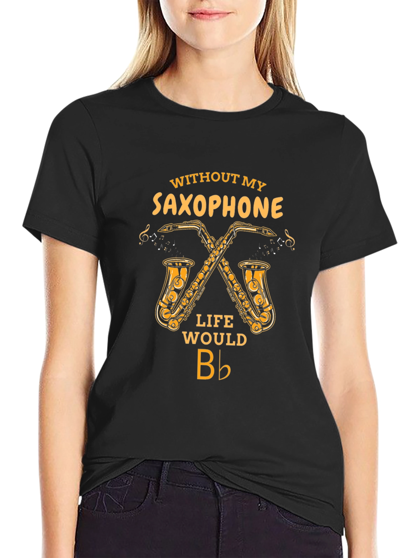 Saxophone Lover T-Shirt: Music is Life!