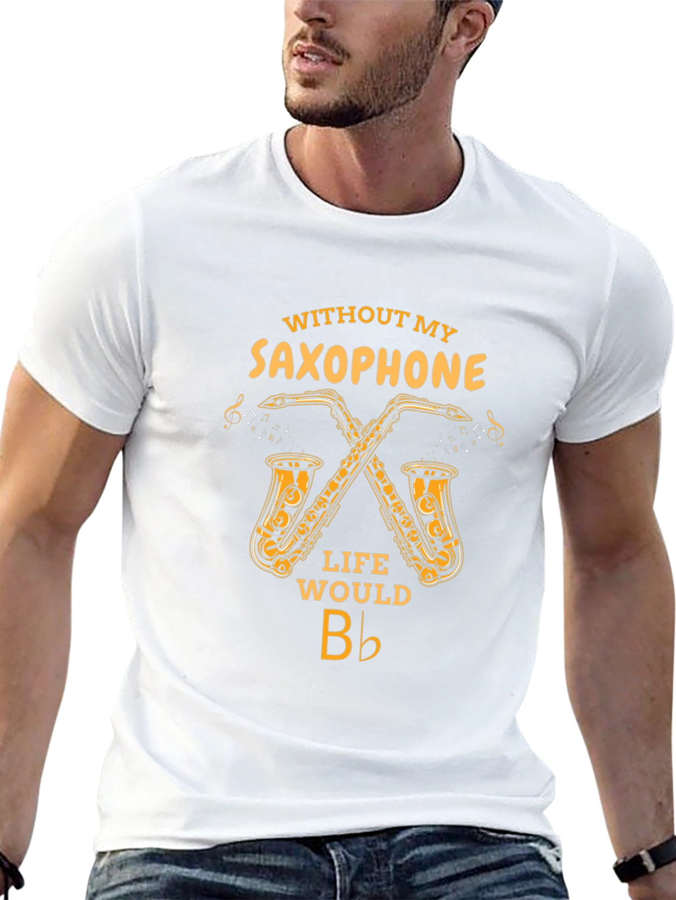 Saxophone Lover T-Shirt: Music is Life!