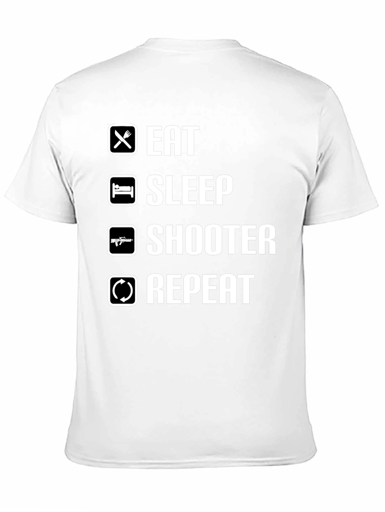 Eat Sleep Shooter Repeat T-Shirt