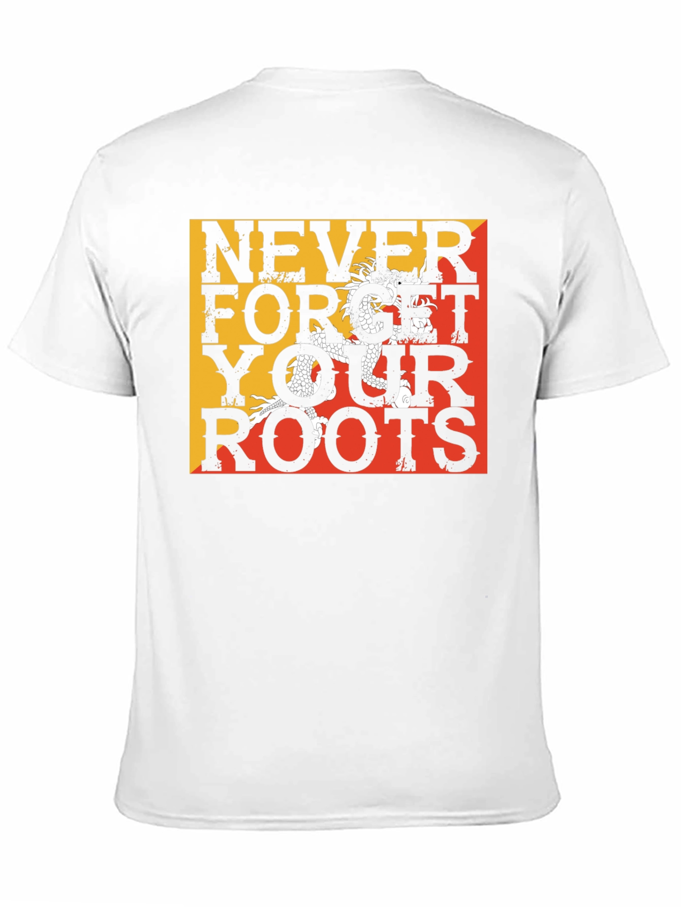 Never Forget Your Roots Bhutan Flag T-Shirt
