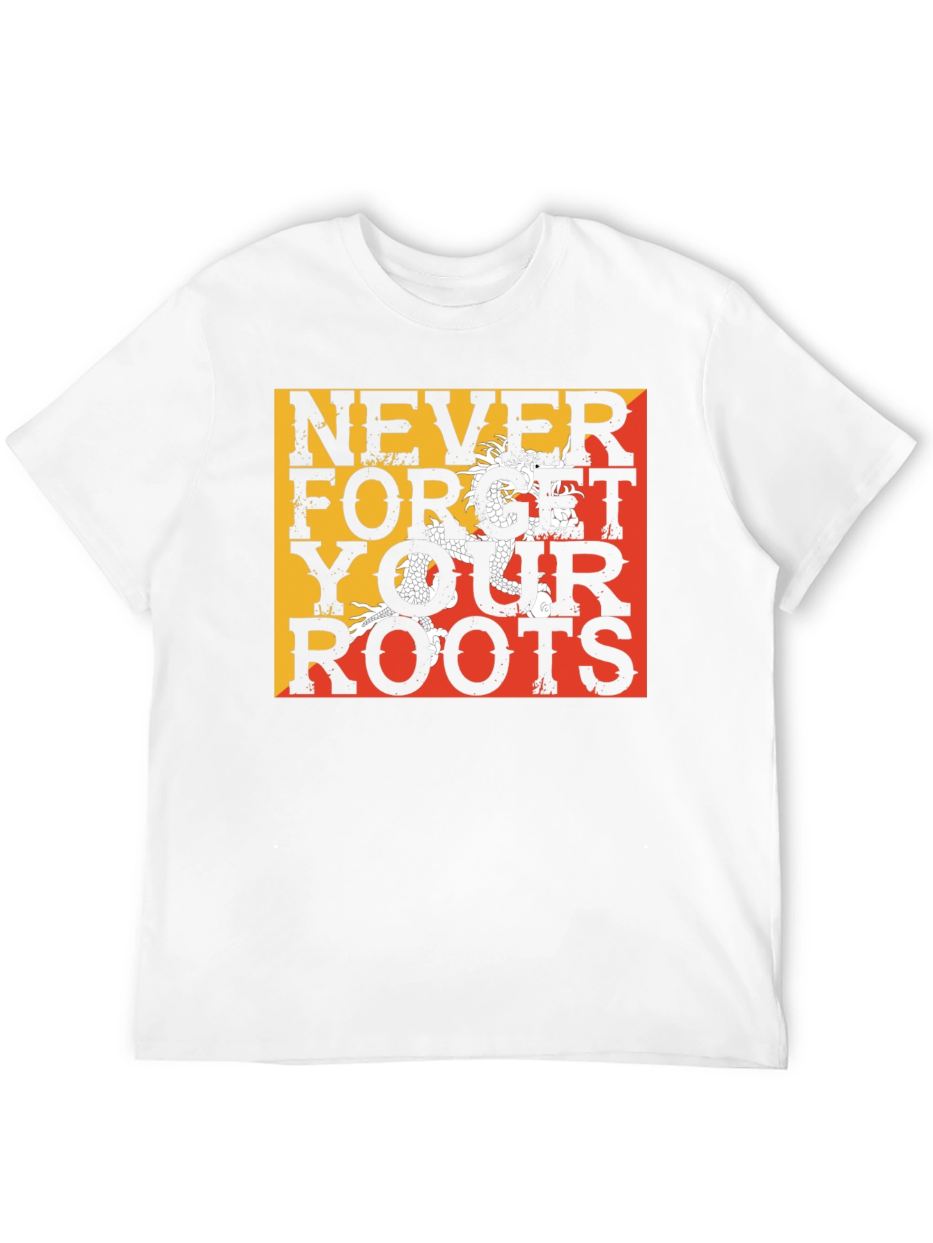 Never Forget Your Roots Bhutan Flag T-Shirt