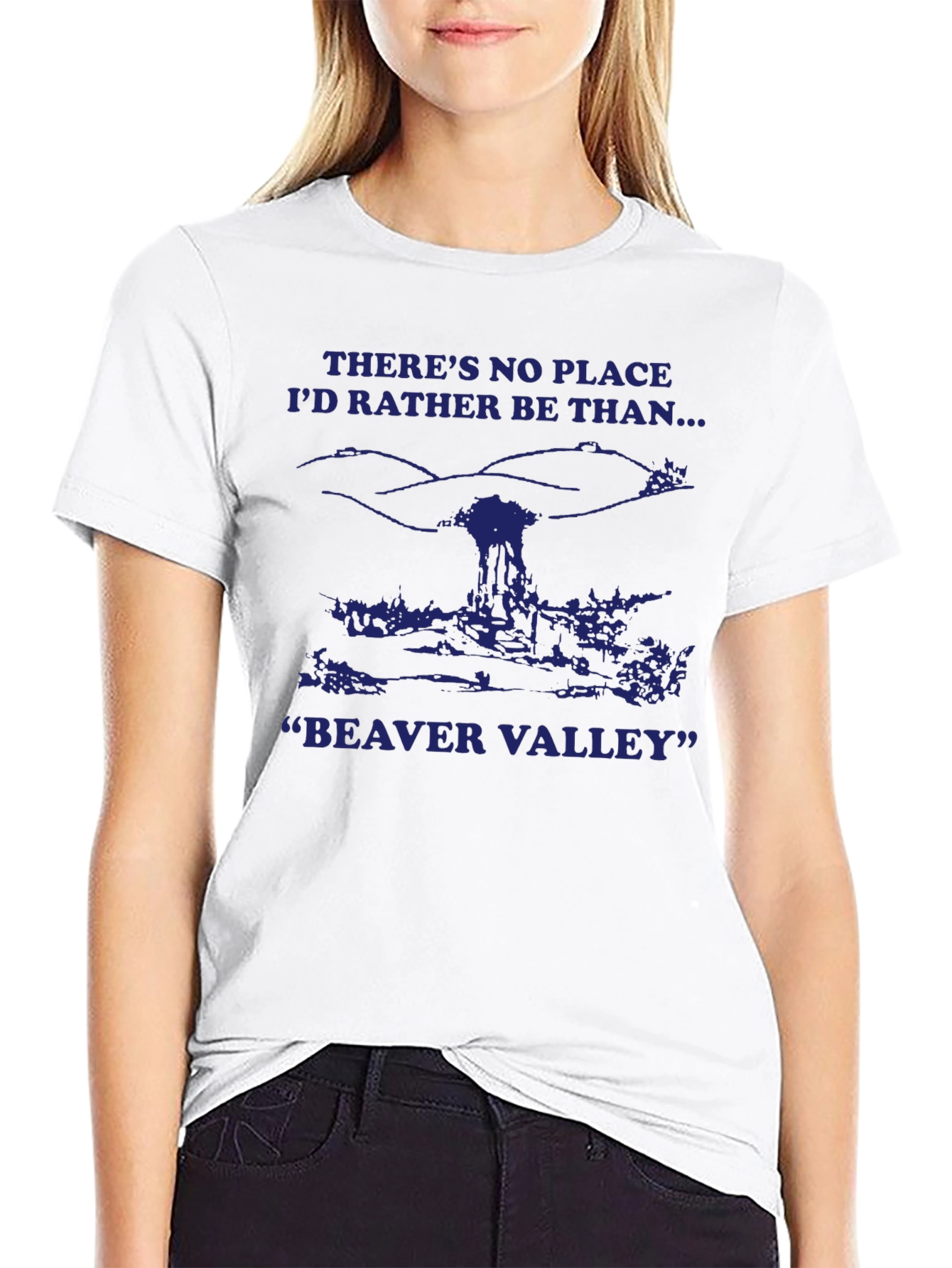 Beaver Valley Graphic T-Shirt - Black