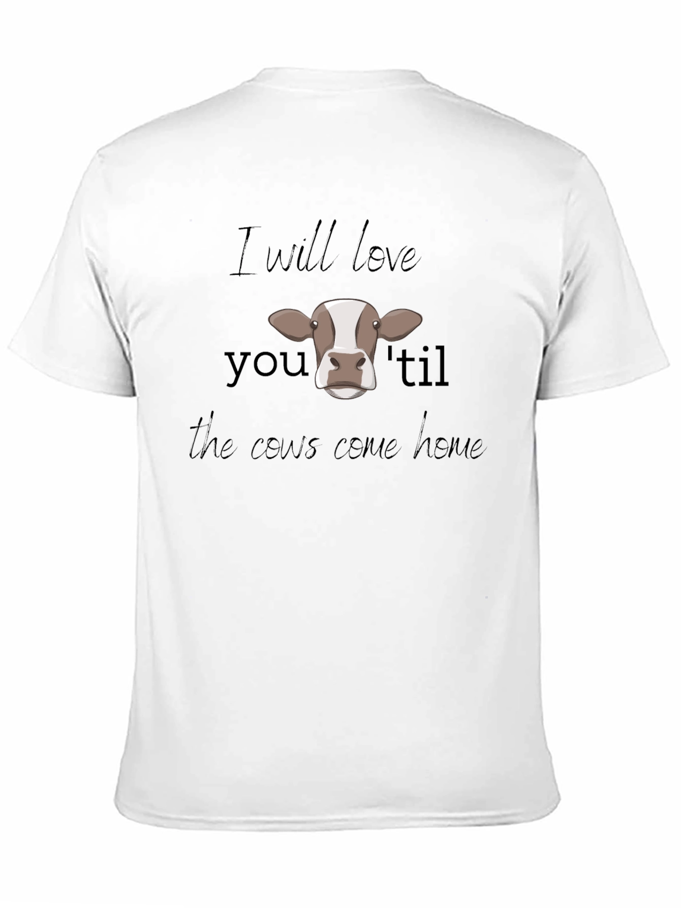 Cow Love Graphic T-Shirt - Unisex