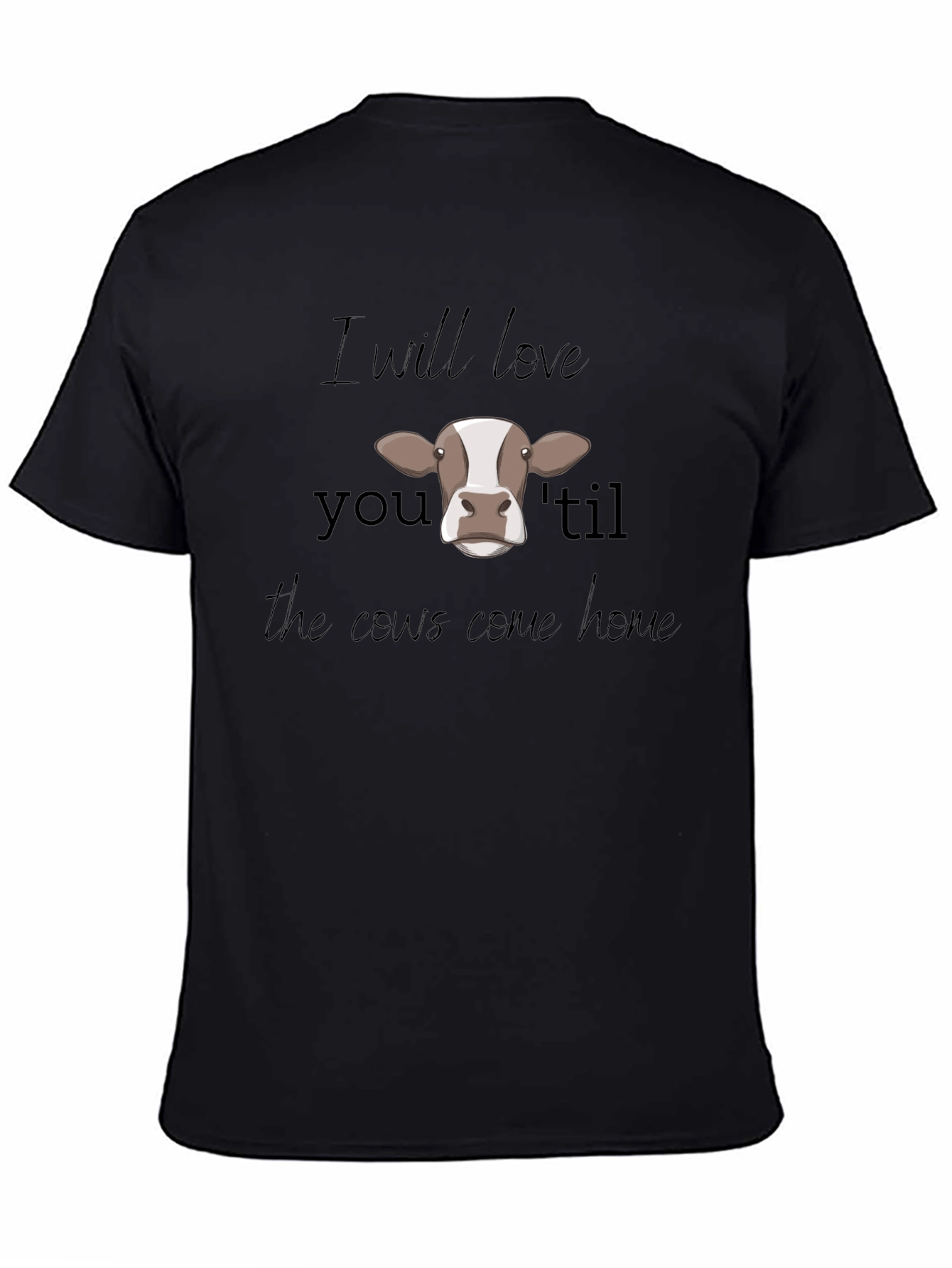 Cow Love Graphic T-Shirt - Unisex
