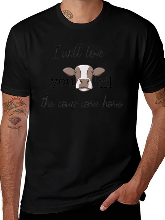 Cow Love Graphic T-Shirt - Unisex