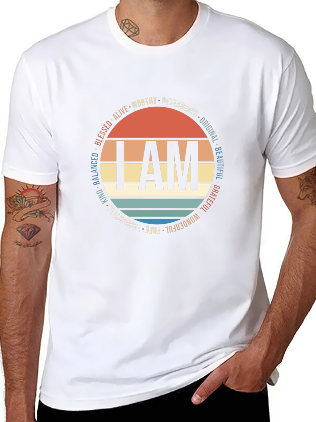 I AM T-Shirt: Positive Affirmations Design
