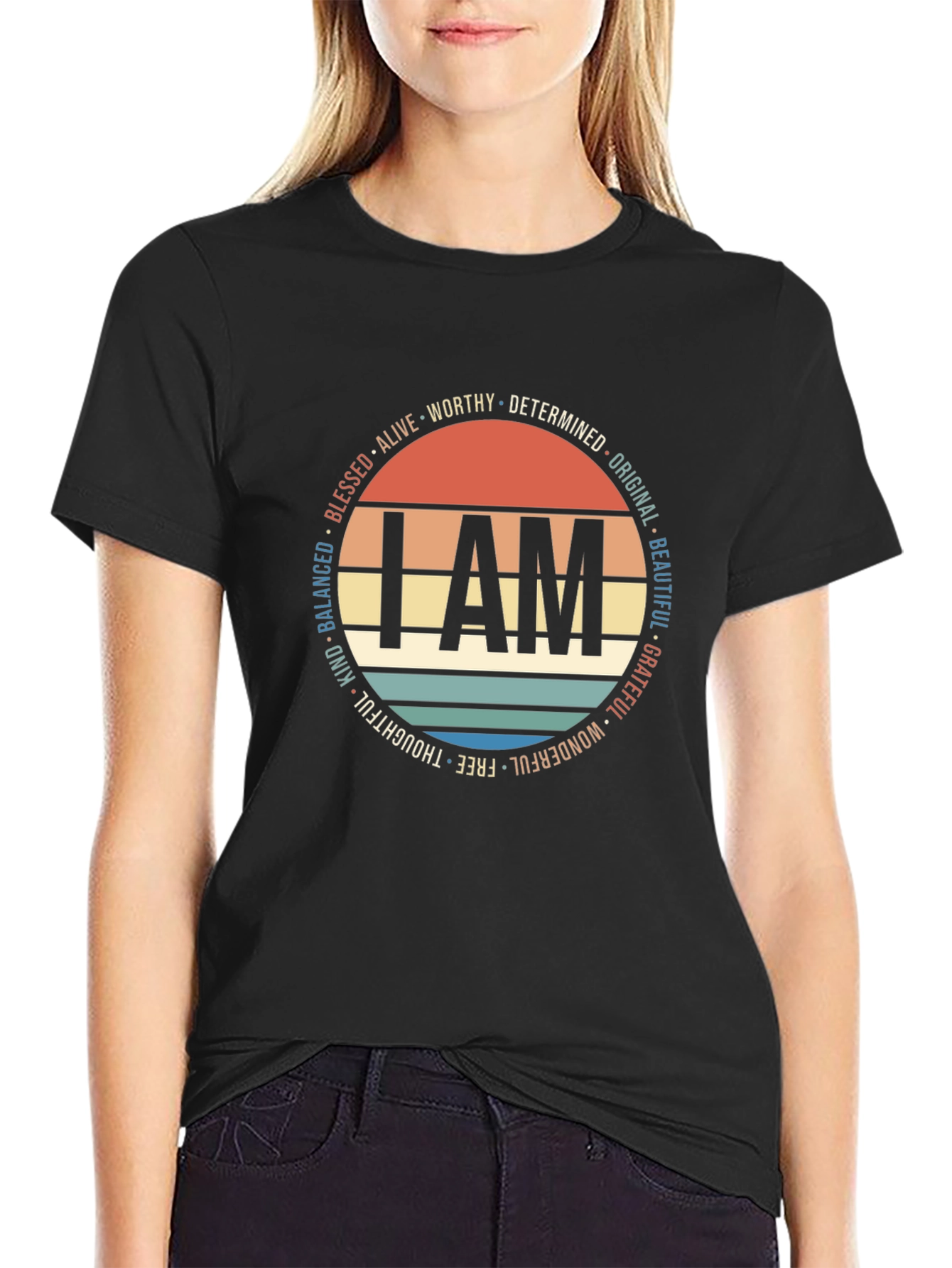 I AM T-Shirt: Positive Affirmations Design