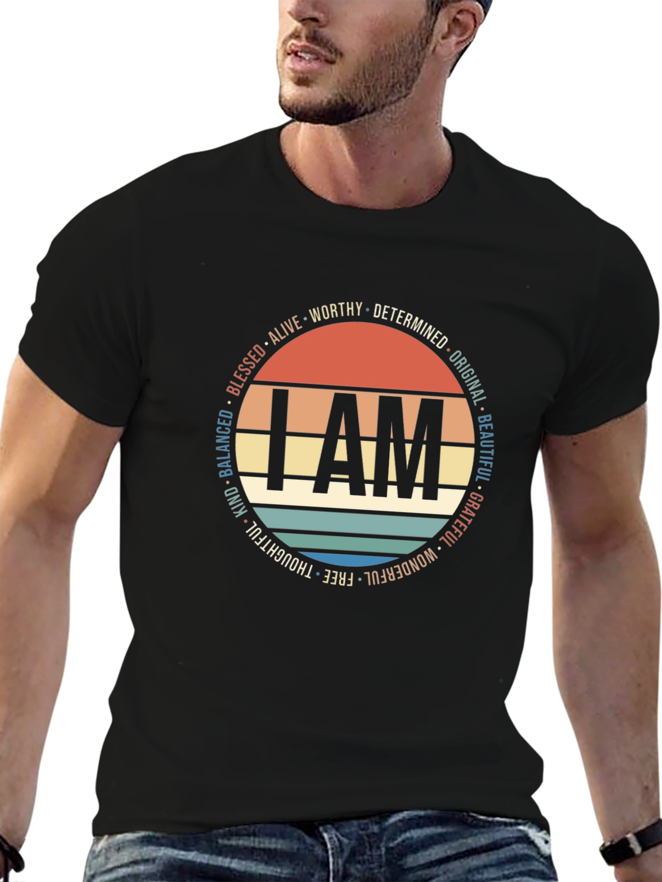 I AM T-Shirt: Positive Affirmations Design