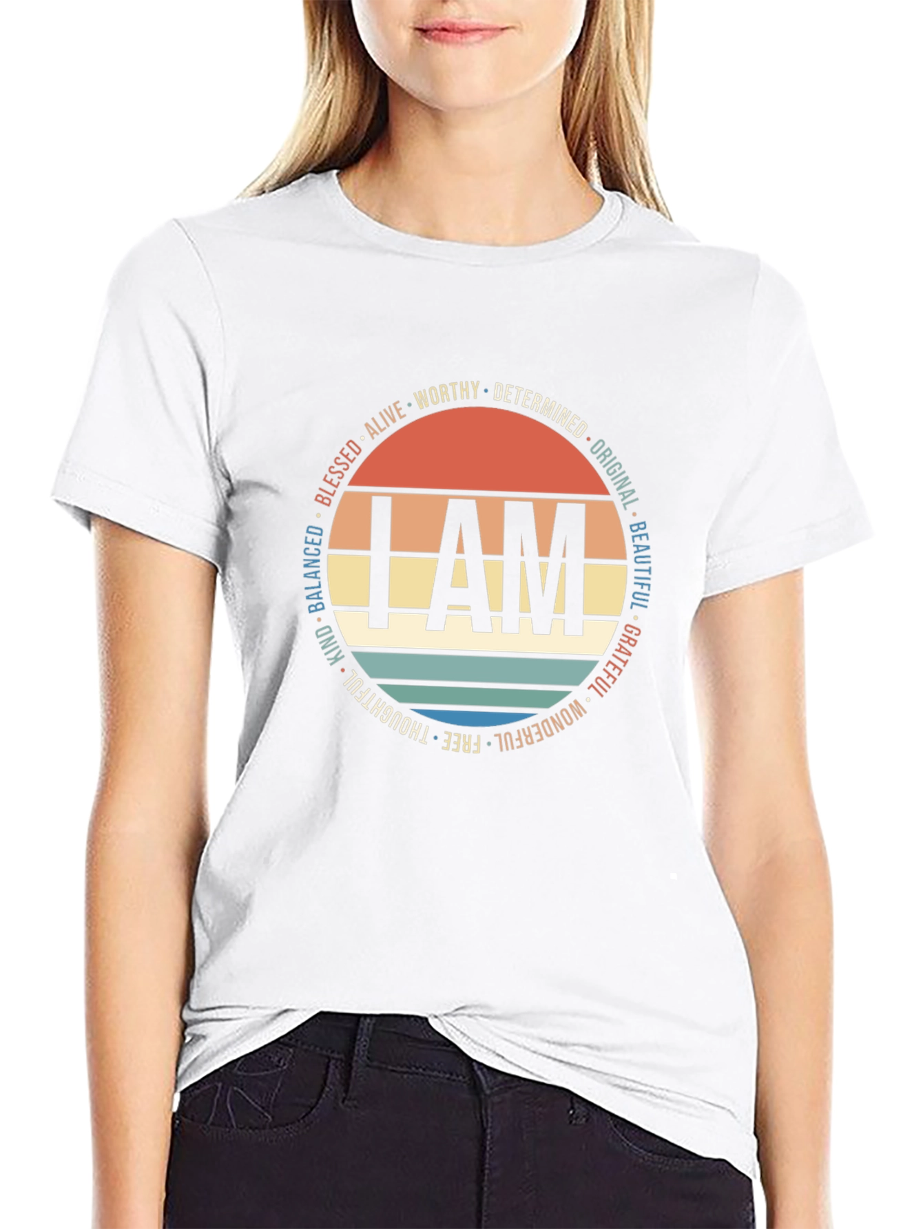 I AM T-Shirt: Positive Affirmations Design