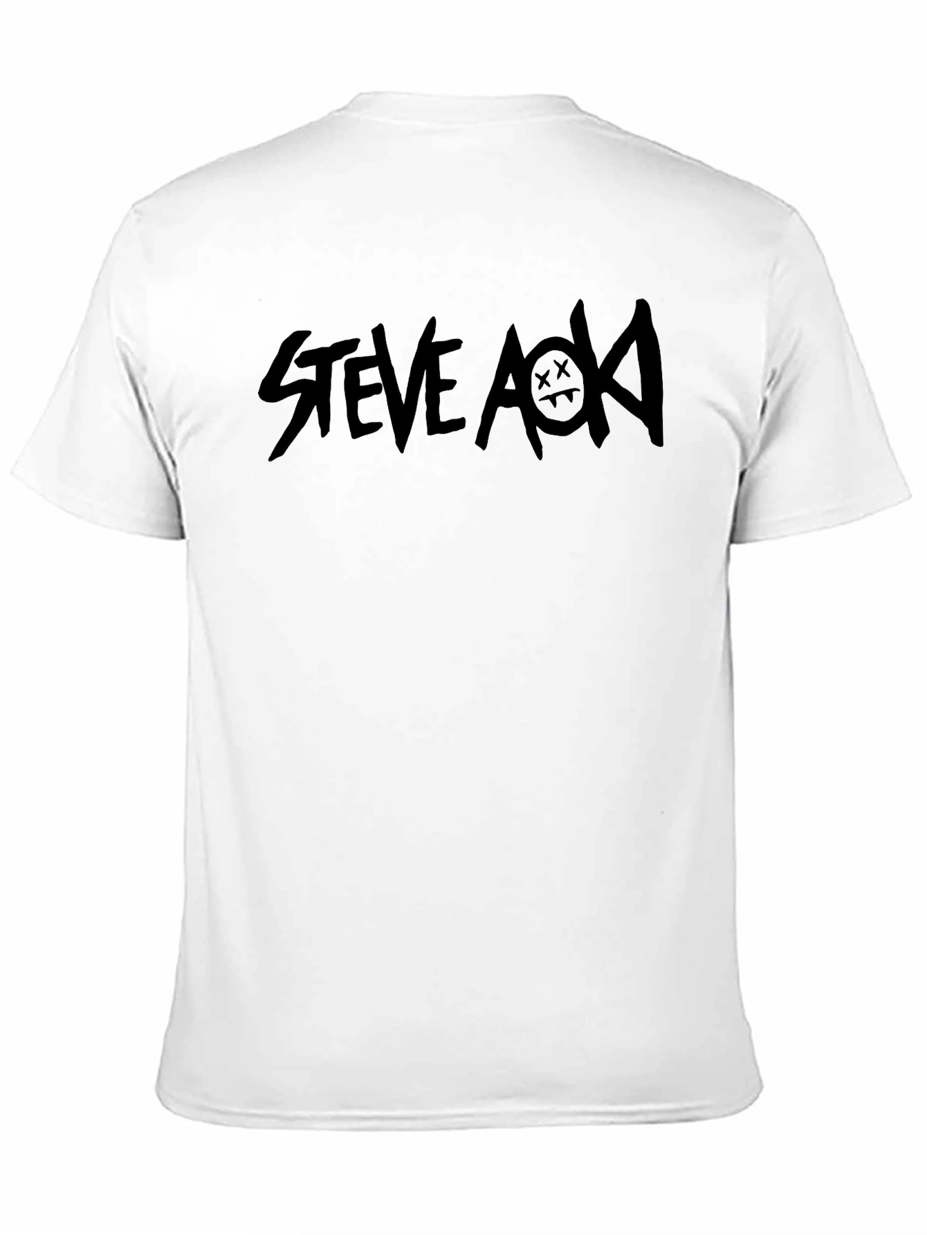 Steve Aoki Black Graphic T-Shirt
