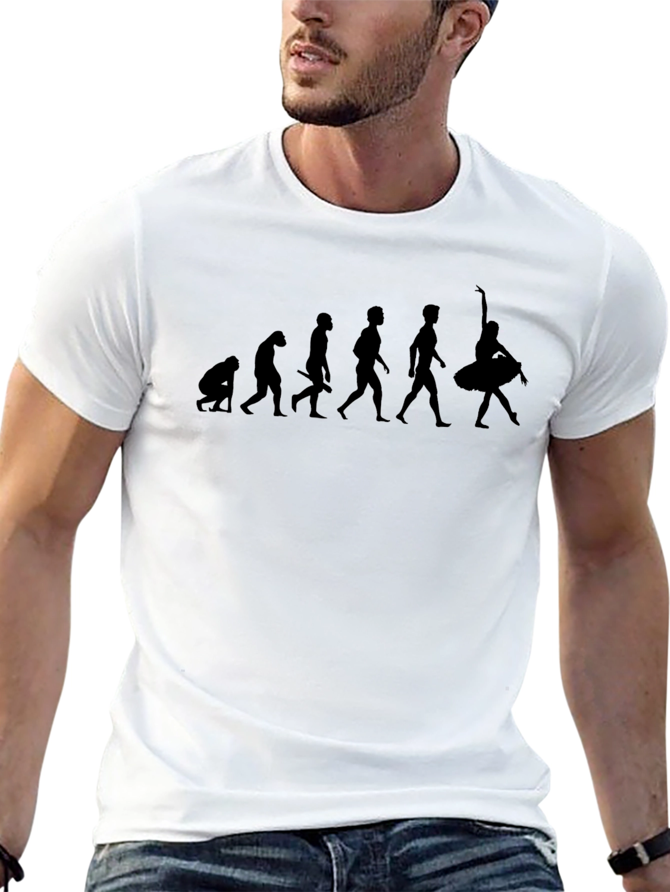Evolution of Dance Black Graphic Tee