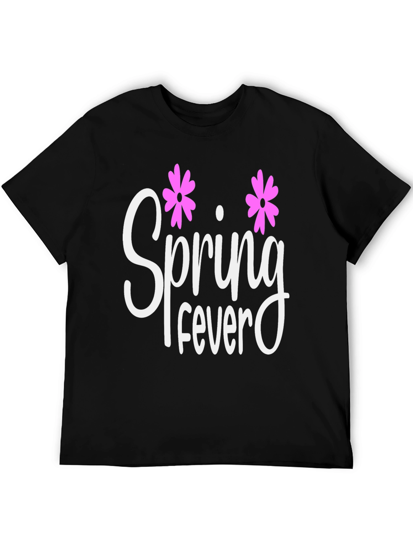 Spring Fever Graphic Tee - Black