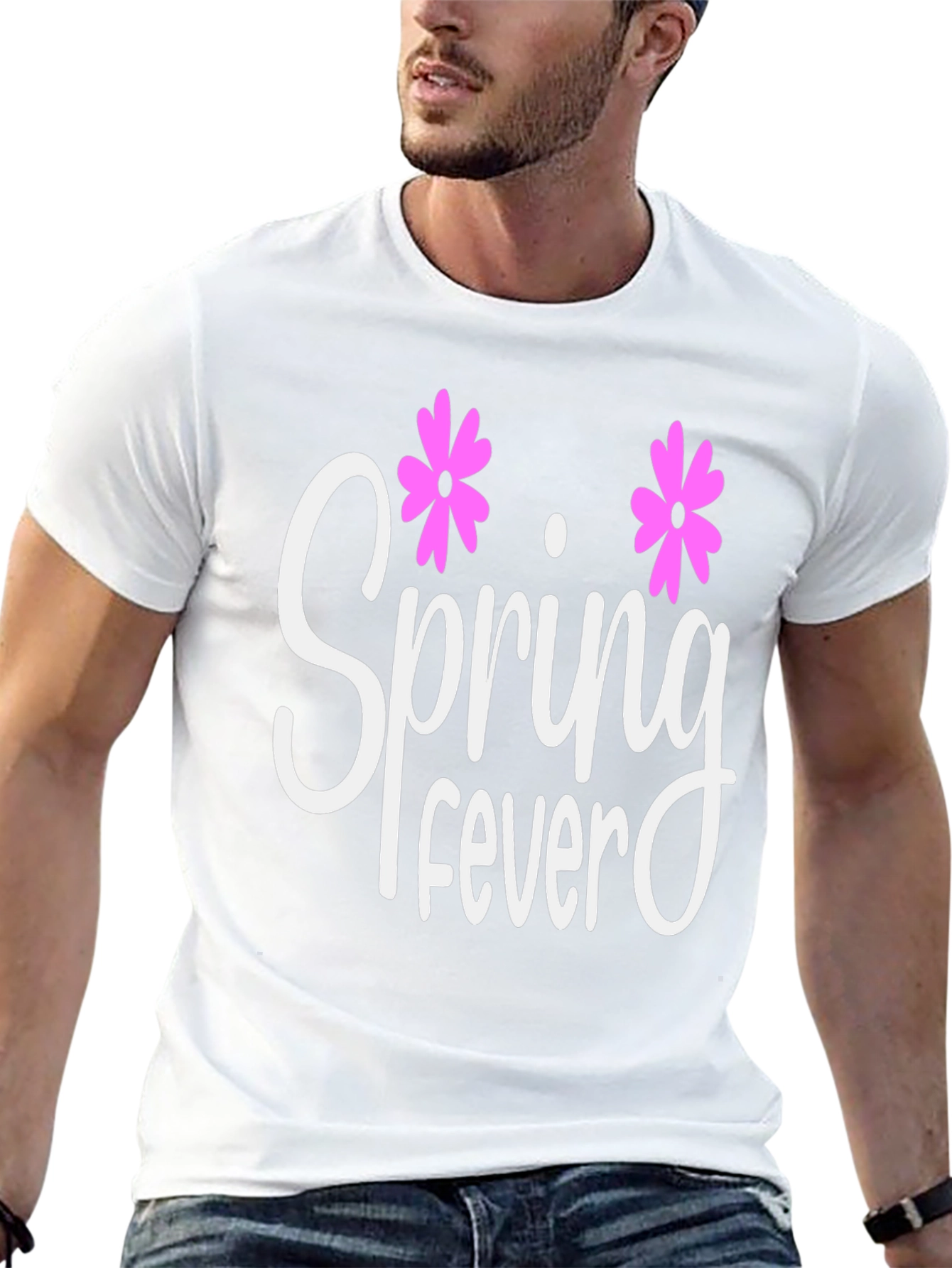 Spring Fever Graphic Tee - Black