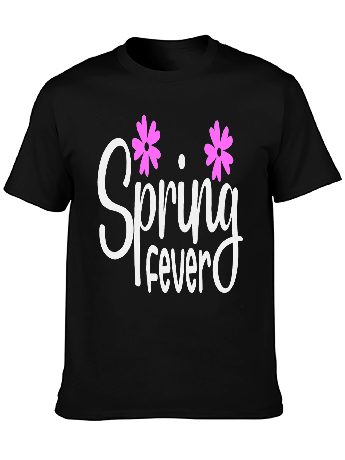 Spring Fever Graphic Tee - Black