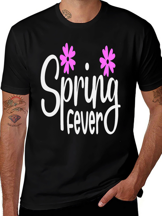 Spring Fever Graphic Tee - Black