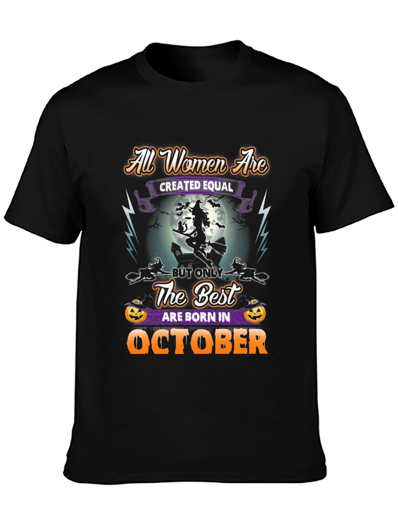 October Birthday Witch T-Shirt