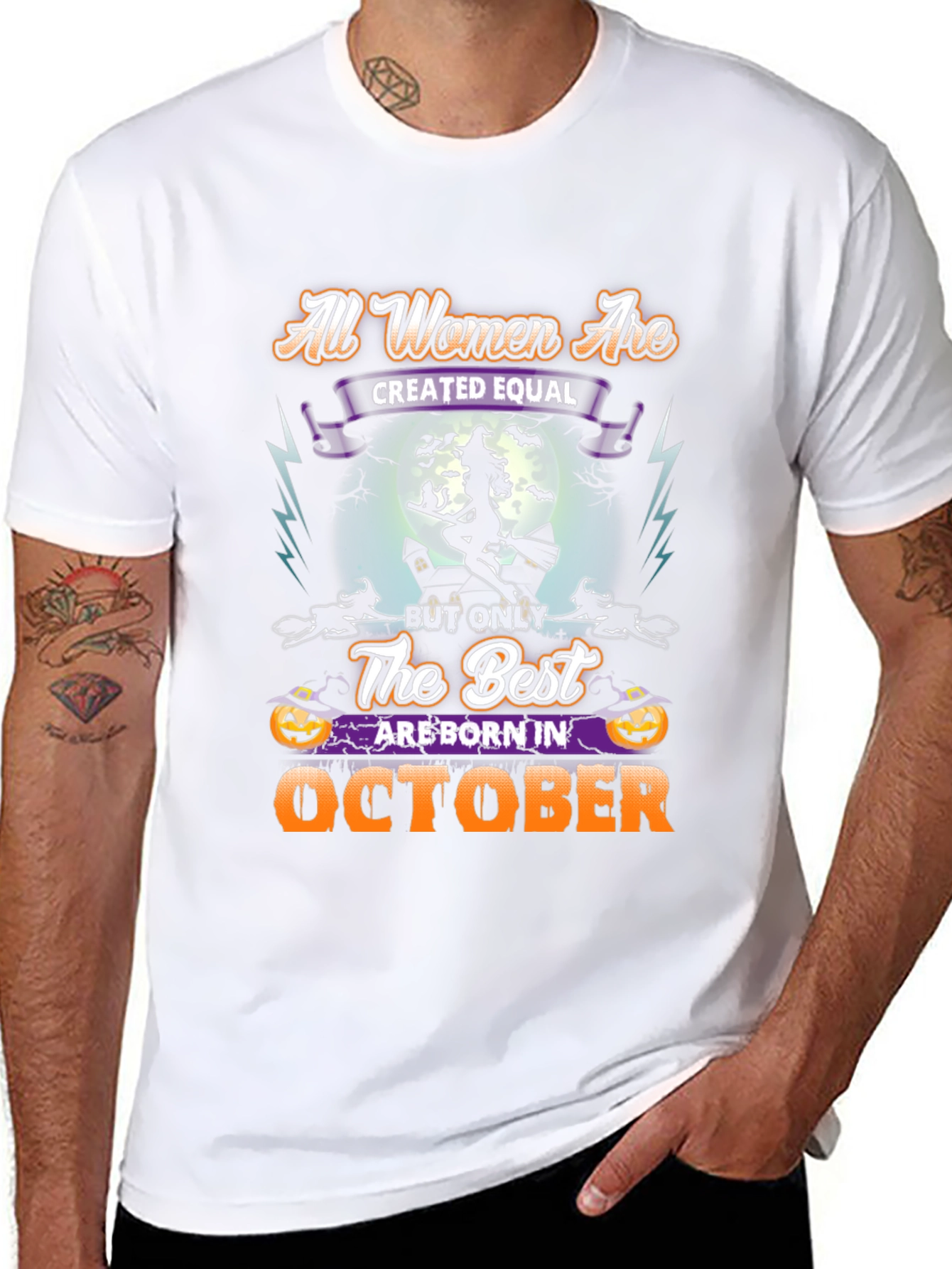 October Birthday Witch T-Shirt
