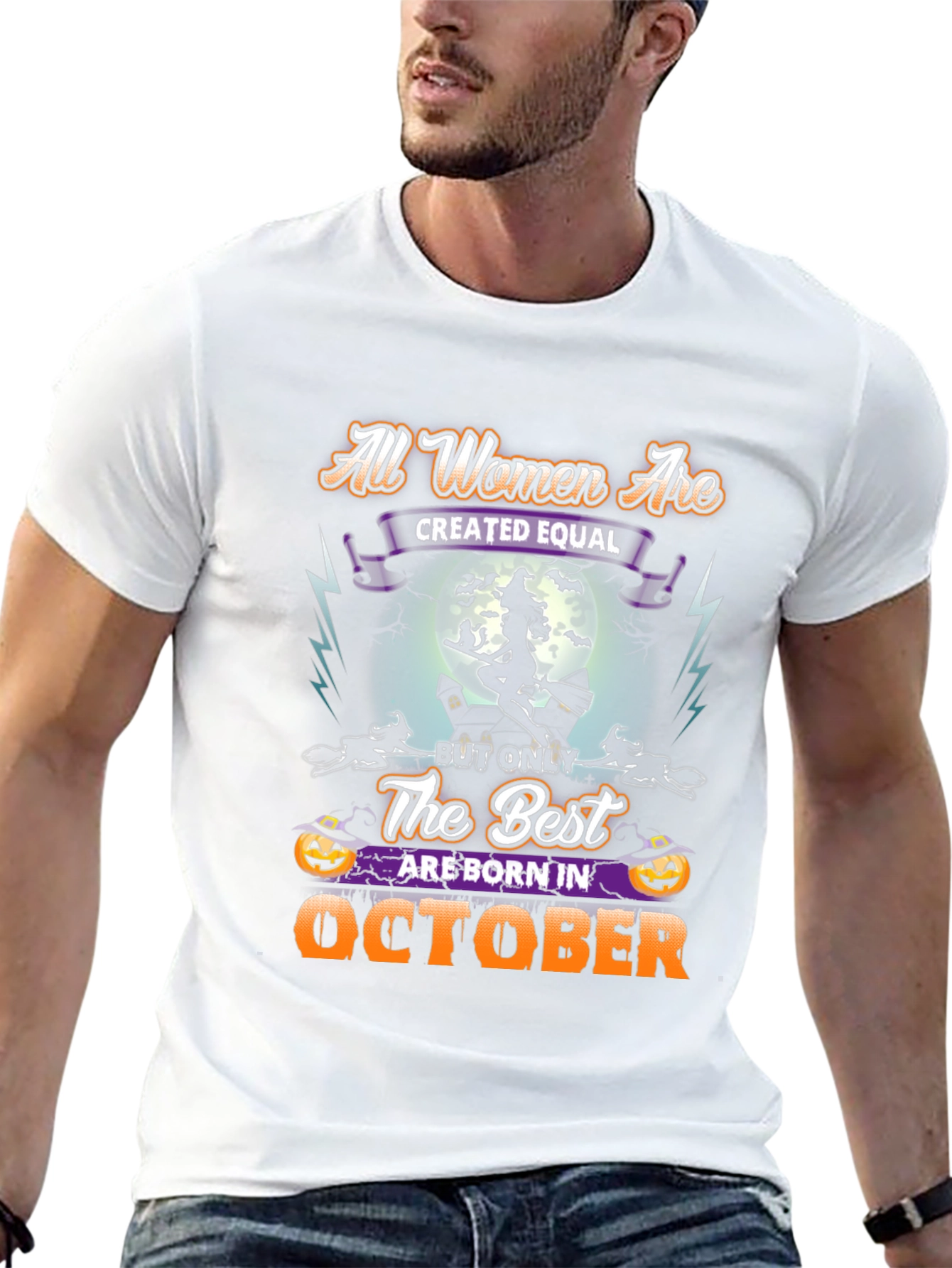 October Birthday Witch T-Shirt