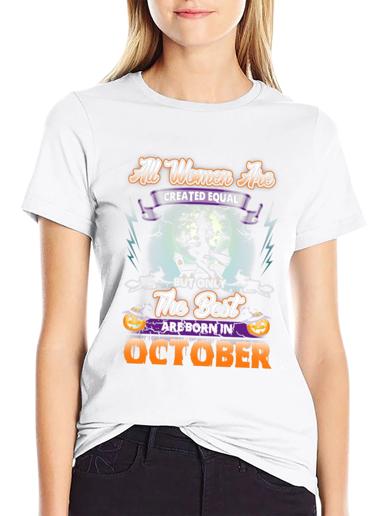 October Birthday Witch T-Shirt
