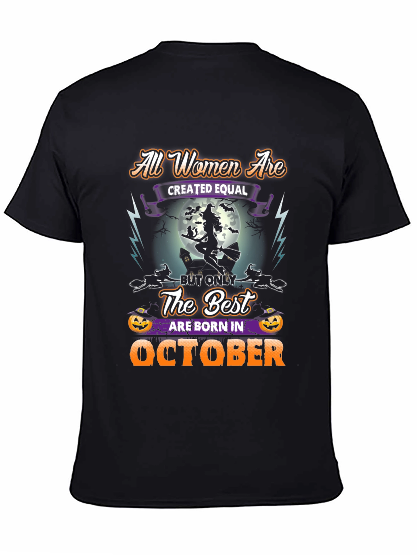 October Birthday Witch T-Shirt