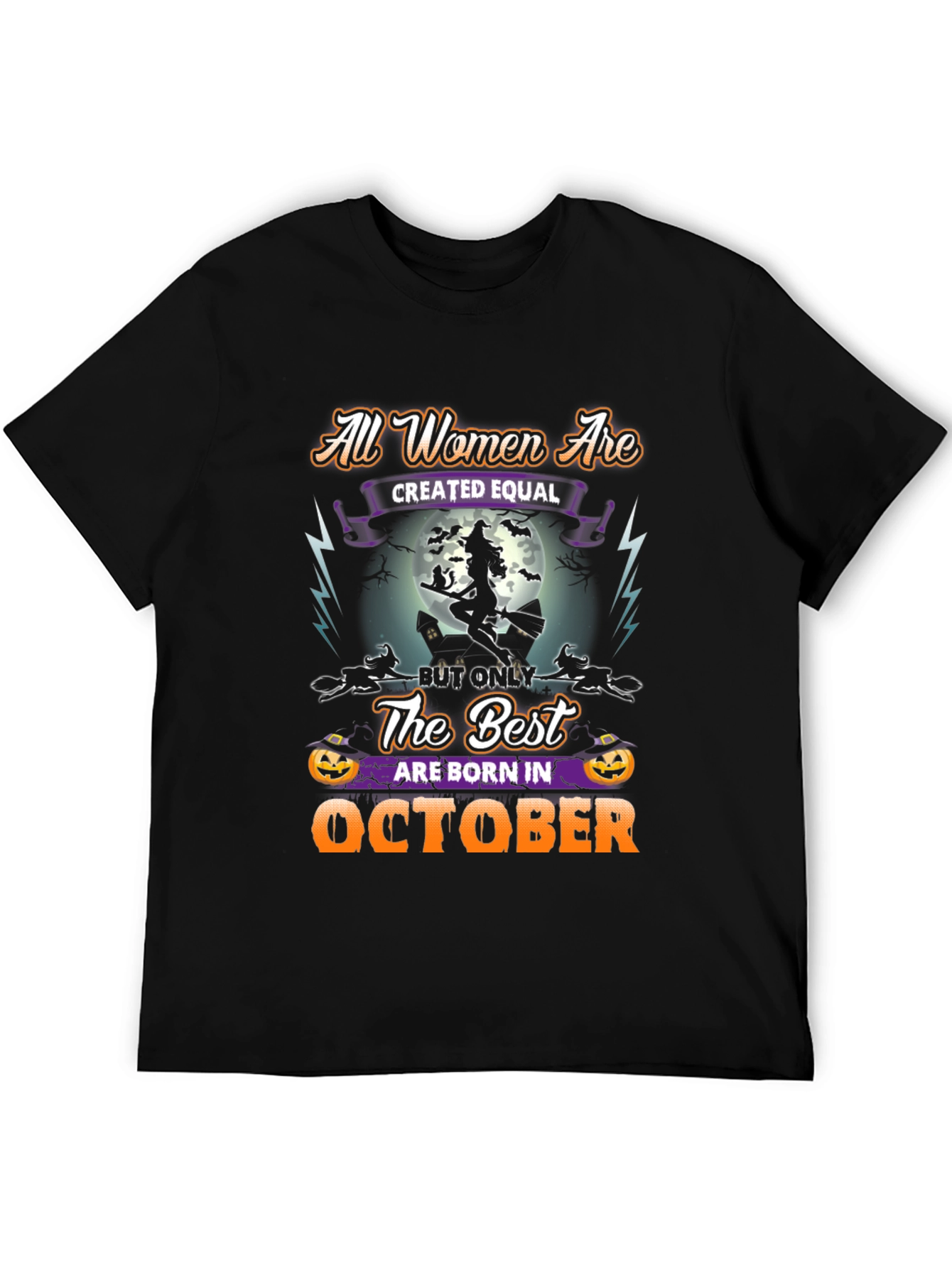 October Birthday Witch T-Shirt