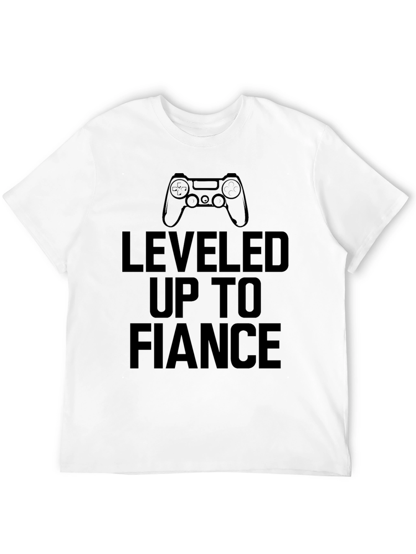 Leveled Up to Fianc�� Graphic T-Shirt