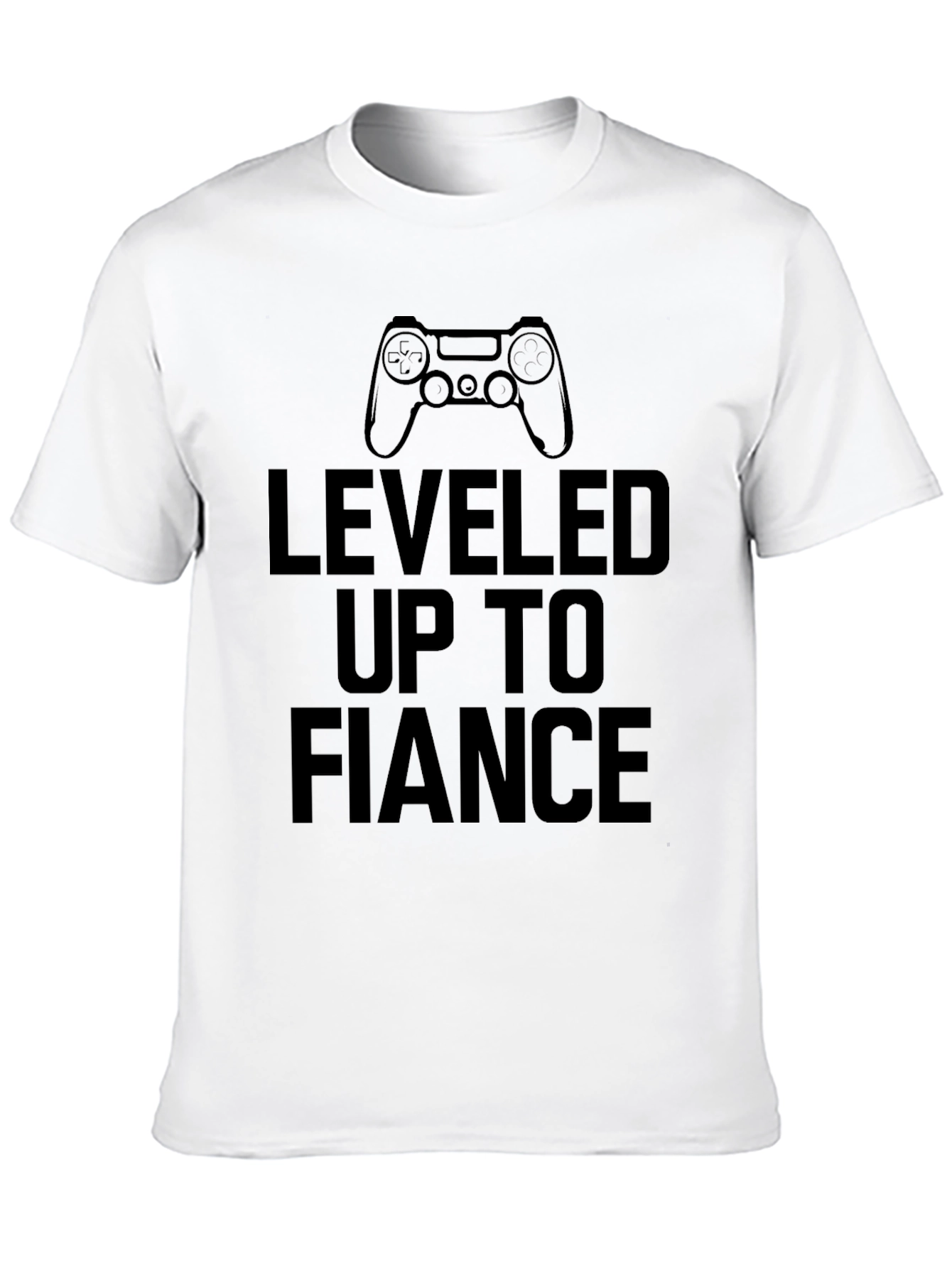 Leveled Up to Fianc�� Graphic T-Shirt