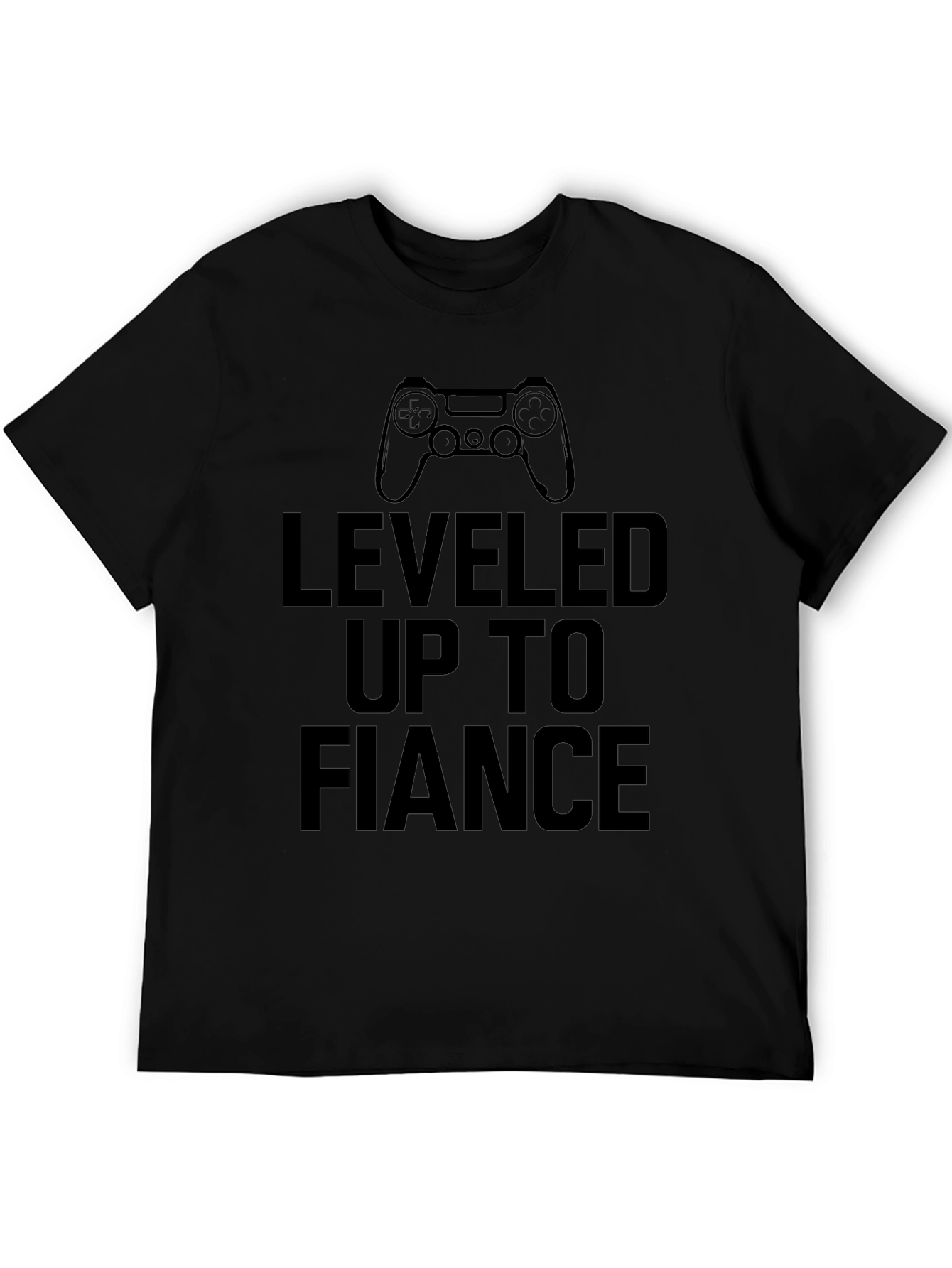 Leveled Up to Fianc�� Graphic T-Shirt