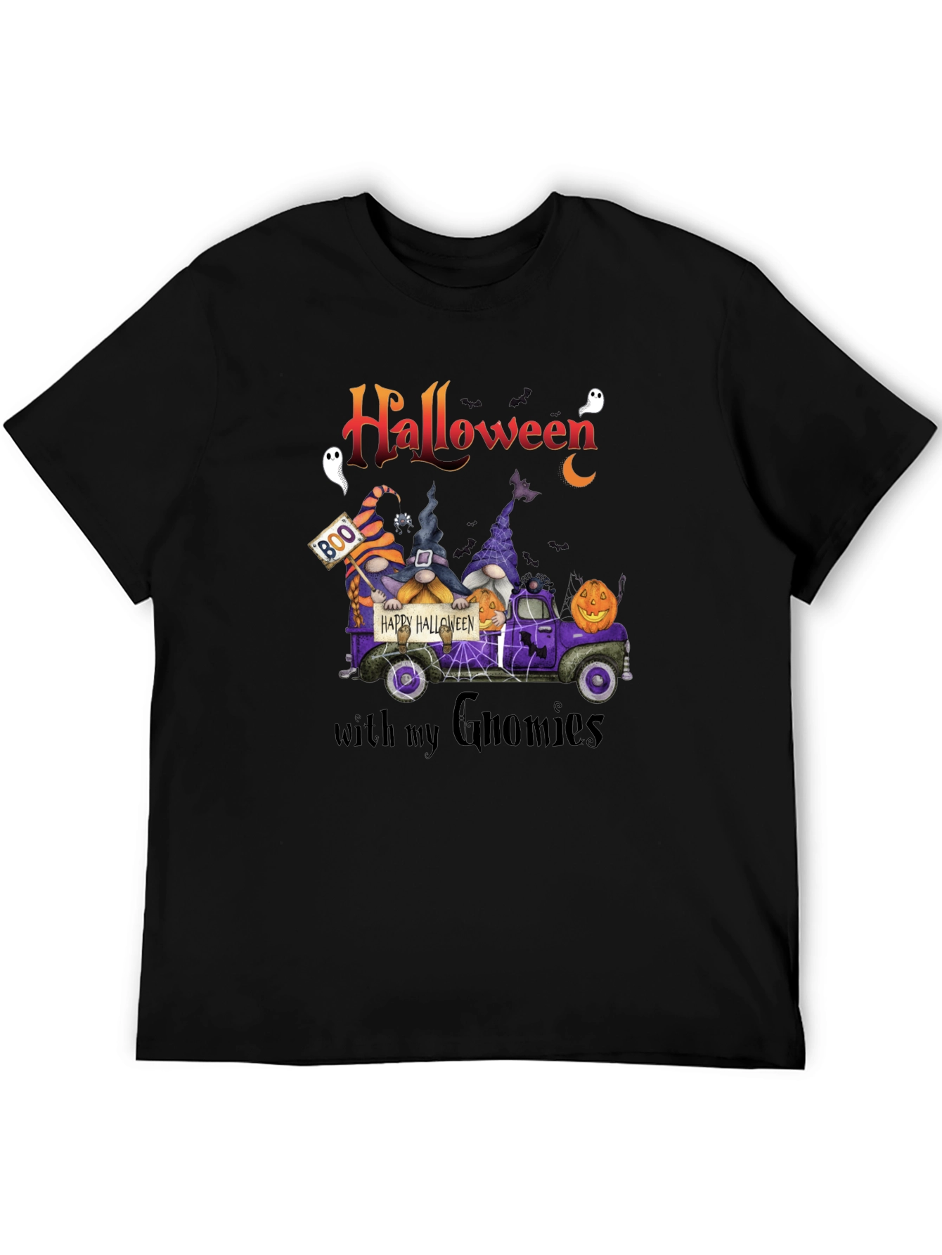 Halloween Gnomies T-Shirt - Spooky Fun