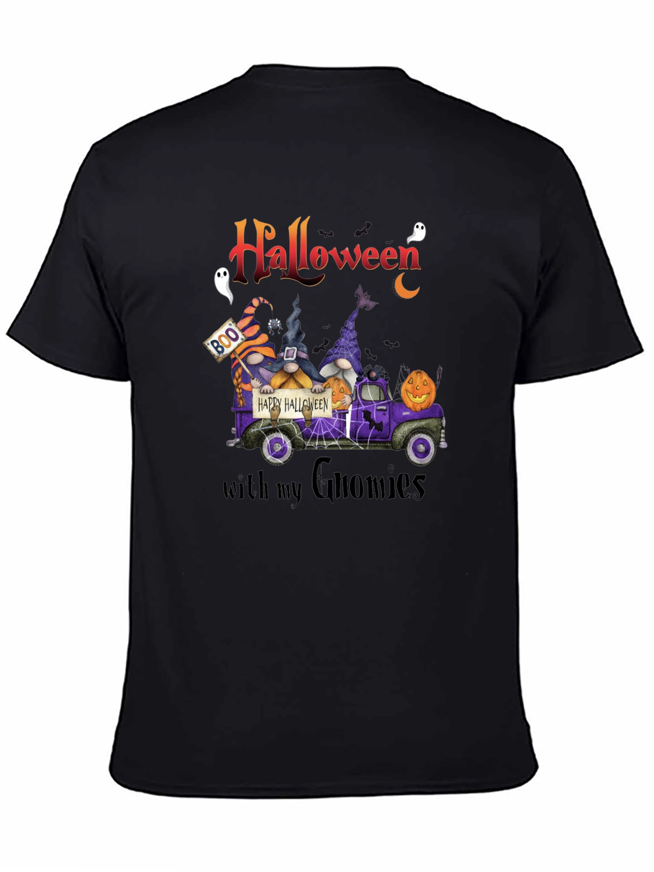 Halloween Gnomies T-Shirt - Spooky Fun