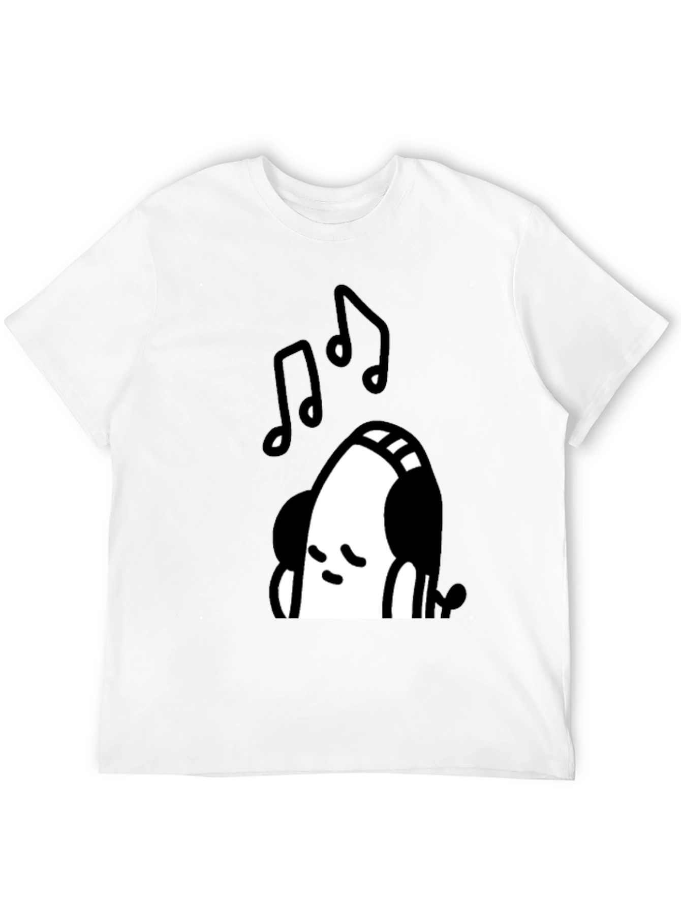 Cool Music Lover Black T-Shirt