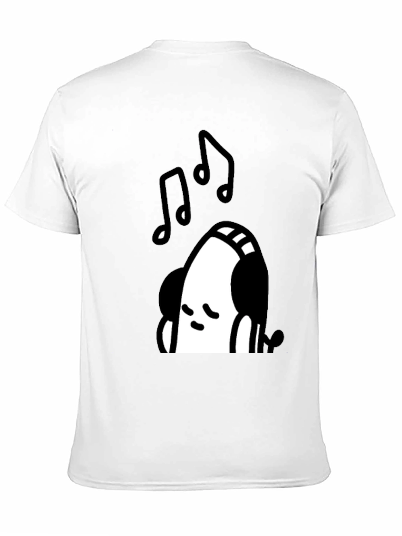 Cool Music Lover Black T-Shirt