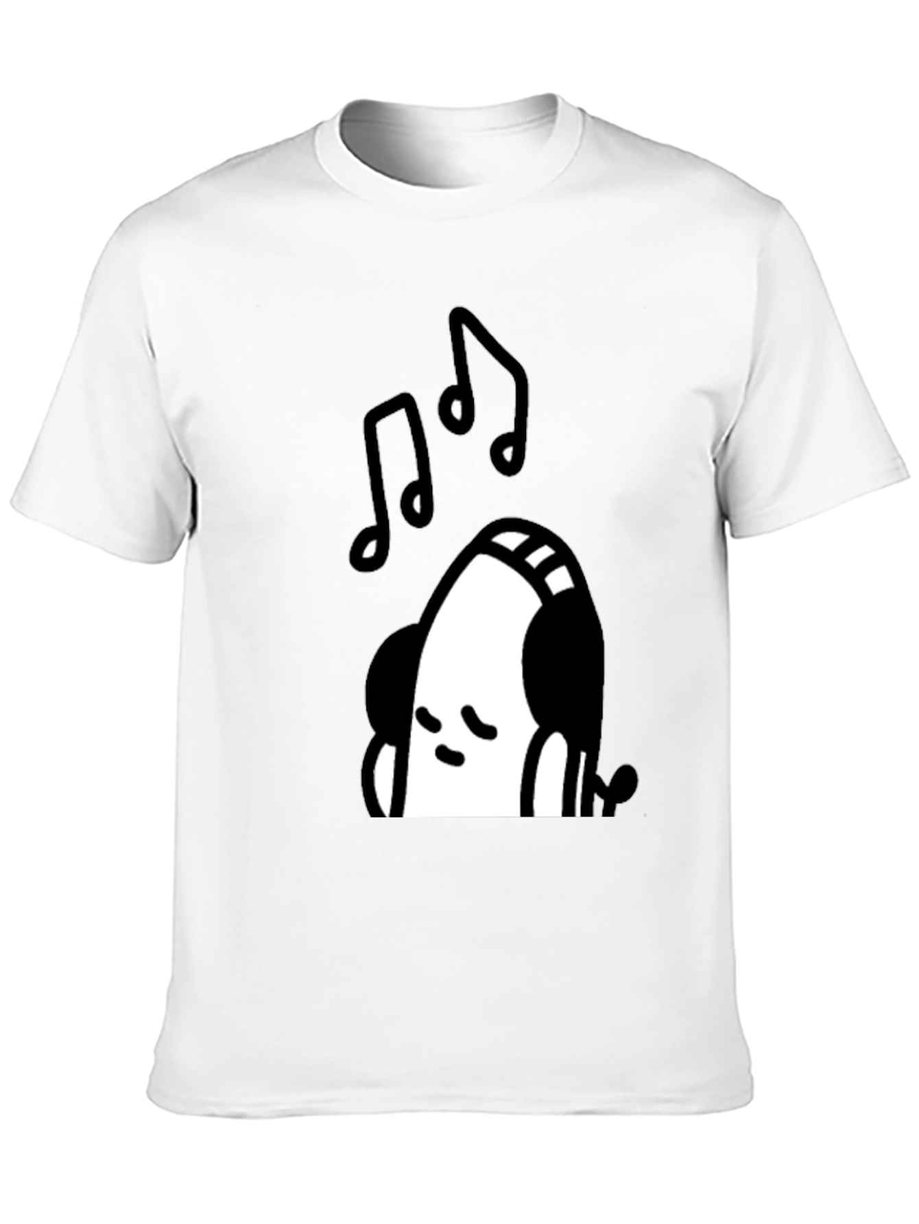 Cool Music Lover Black T-Shirt