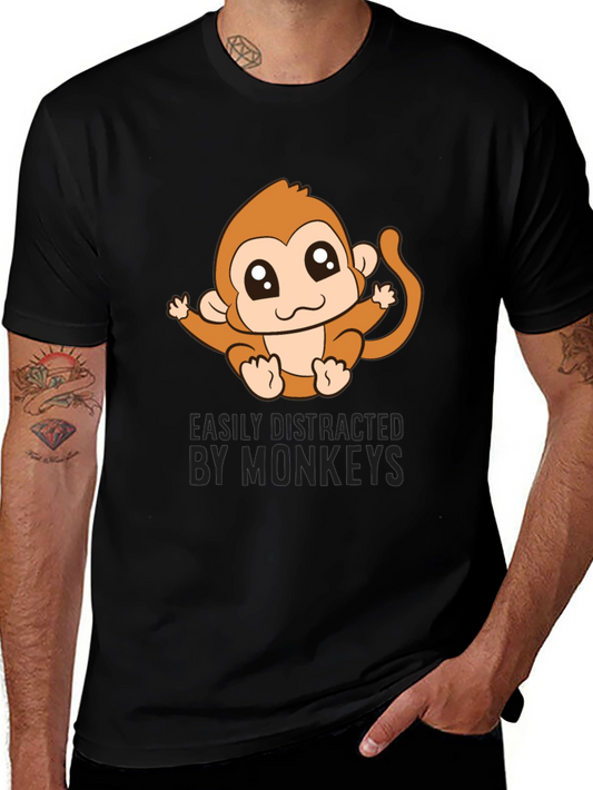 Easily Distracted by Monkeys T-Shirt