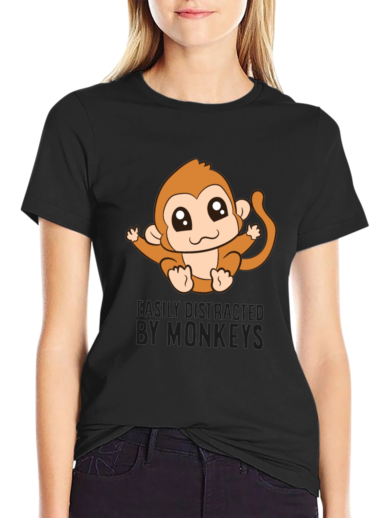 Easily Distracted by Monkeys T-Shirt