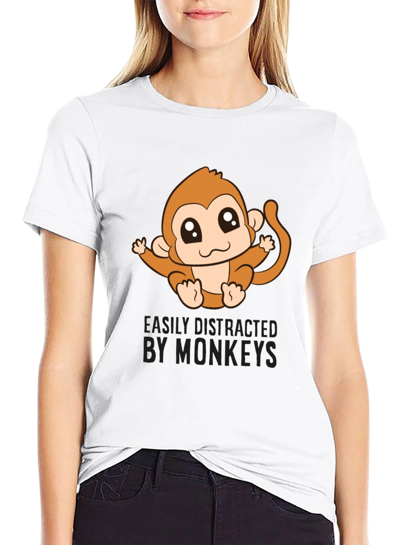 Easily Distracted by Monkeys T-Shirt