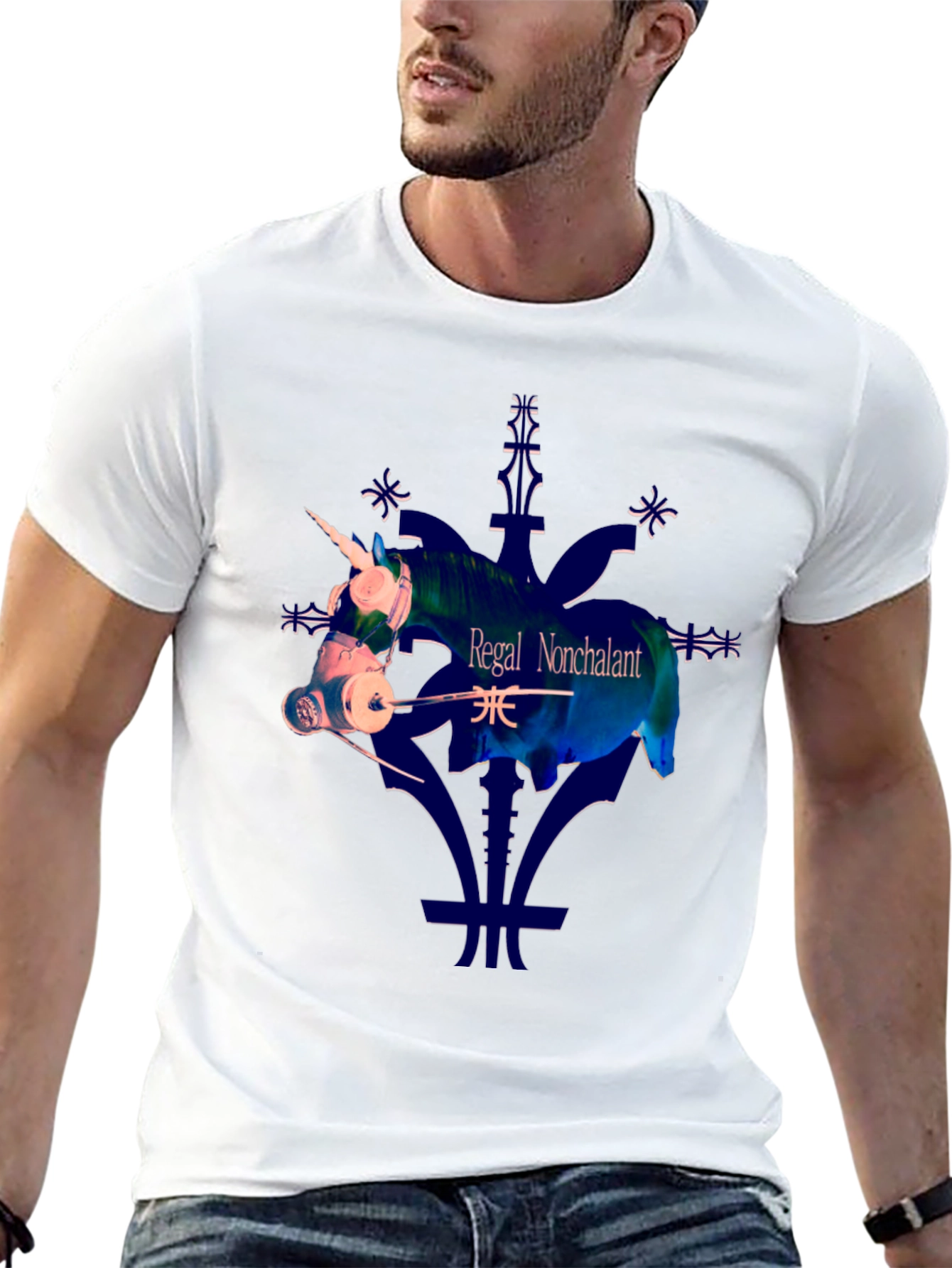 Regal Nonchalant Graphic Tee - Urban Style