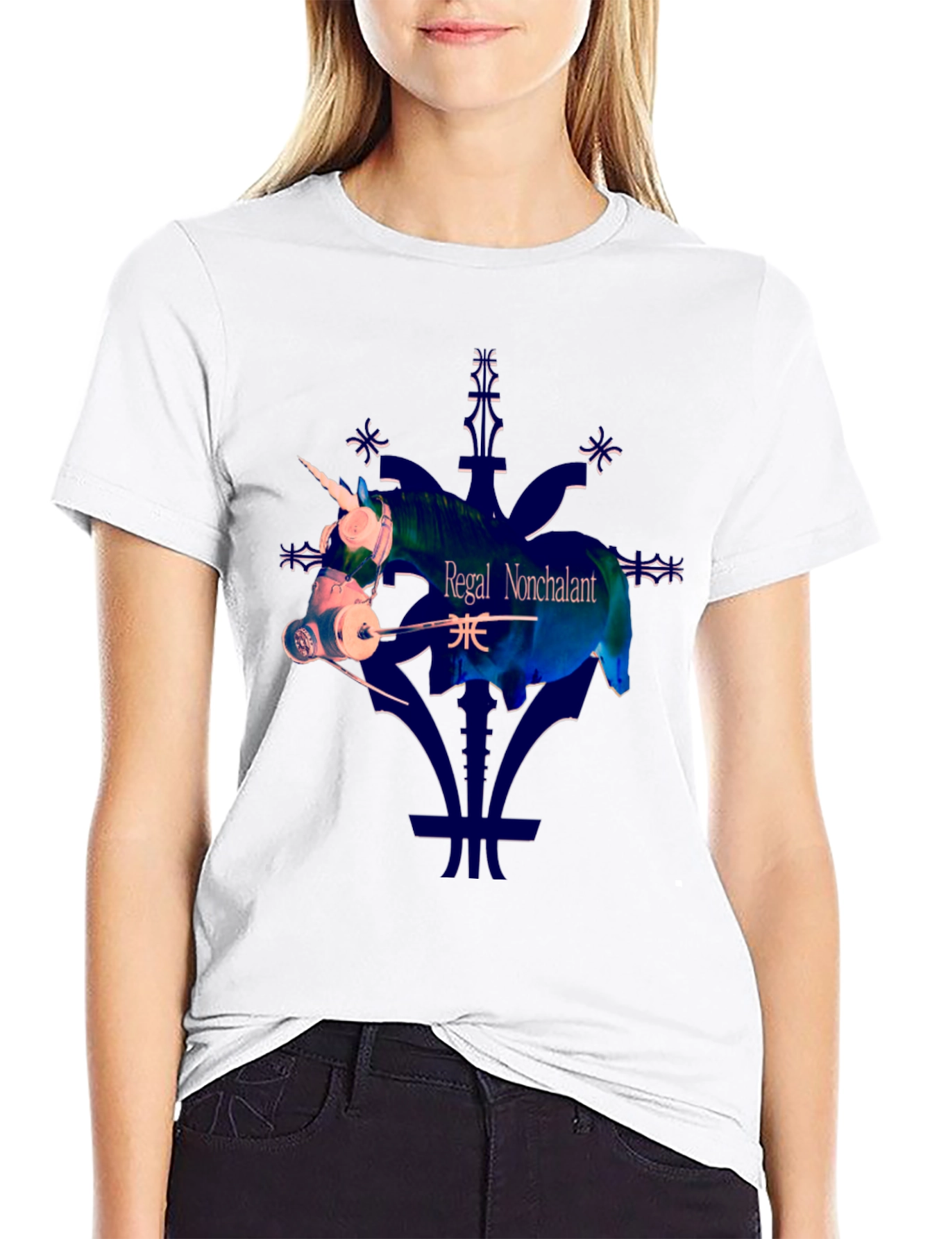 Regal Nonchalant Graphic Tee - Urban Style