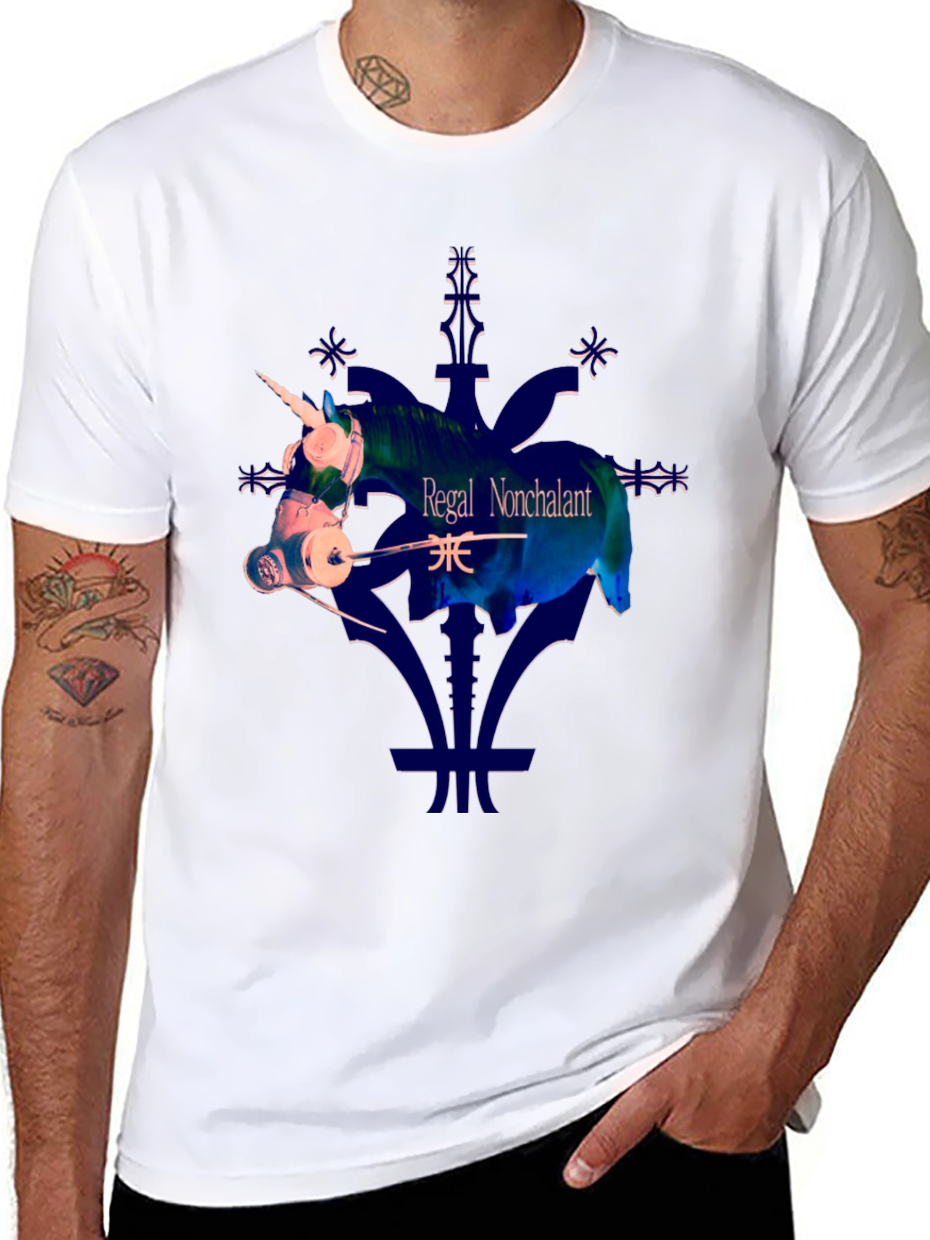 Regal Nonchalant Graphic Tee - Urban Style