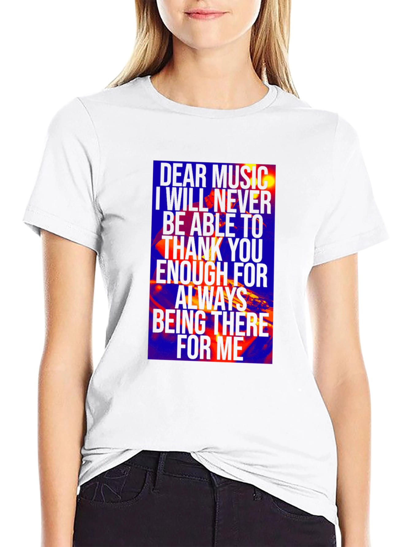 Dear Music Black T-Shirt