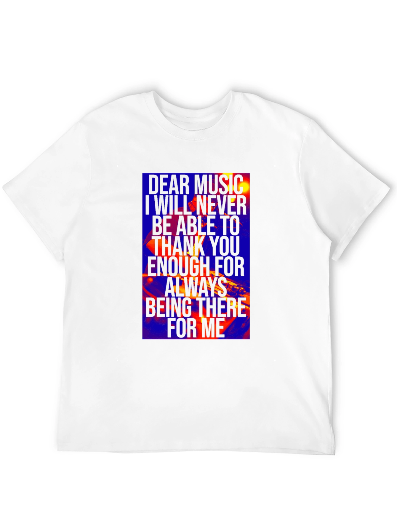 Dear Music Black T-Shirt