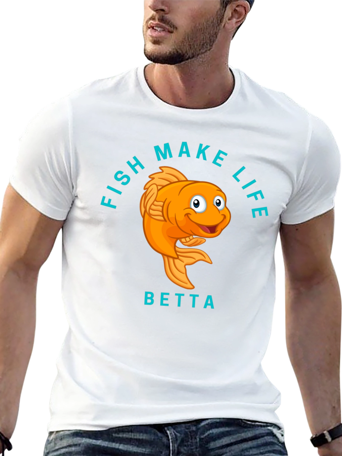 Fish Make Life Betta T-Shirt