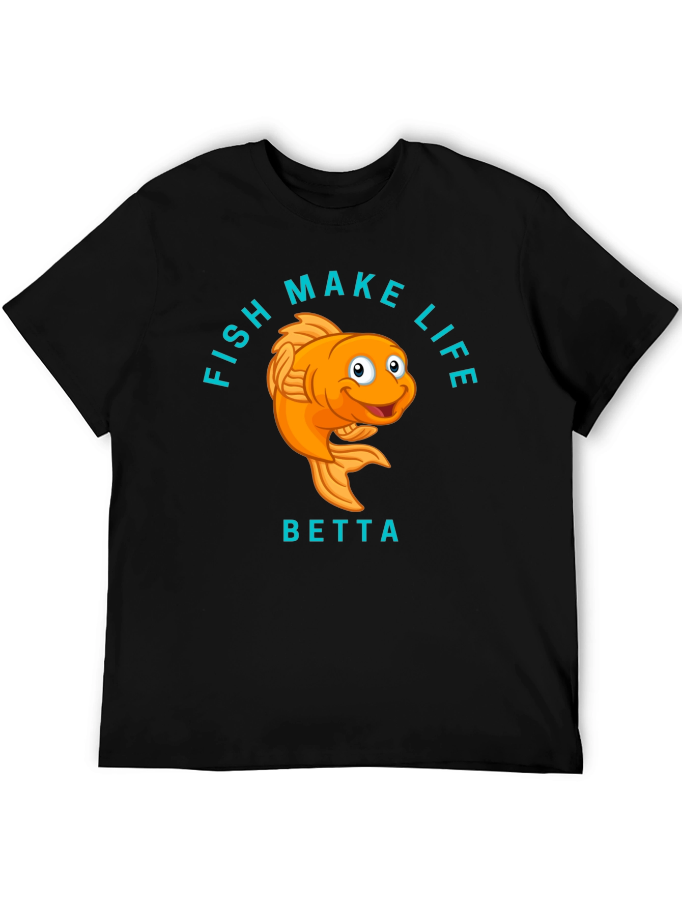 Fish Make Life Betta T-Shirt