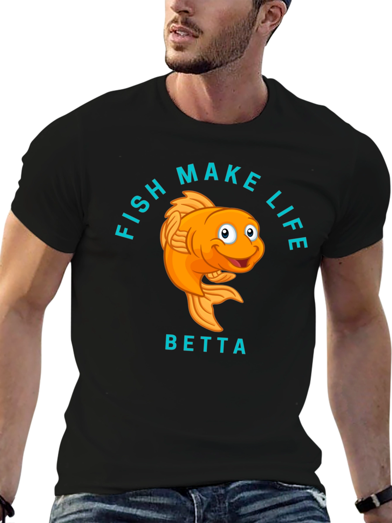 Fish Make Life Betta T-Shirt