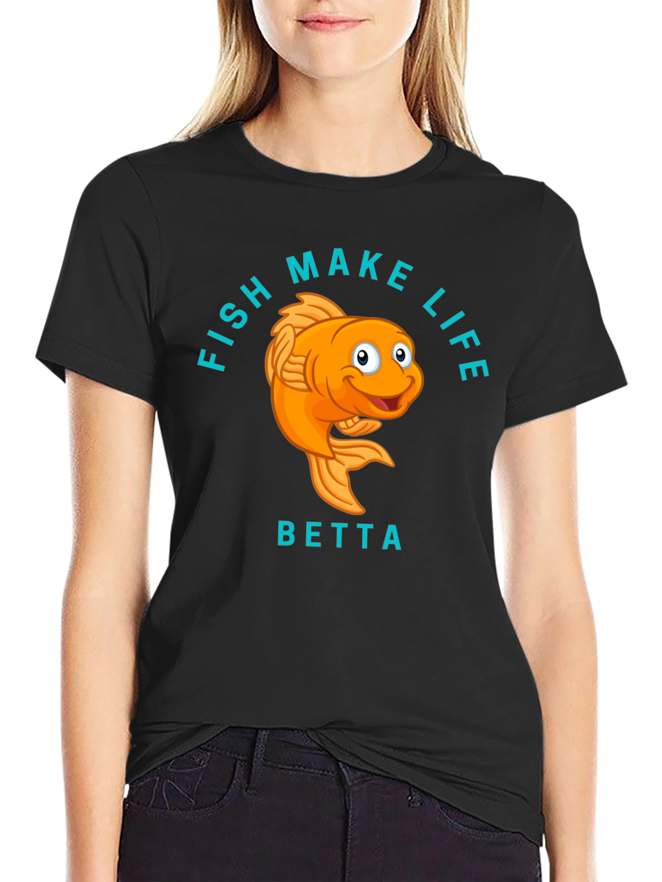 Fish Make Life Betta T-Shirt