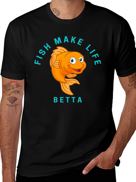 Fish Make Life Betta T-Shirt