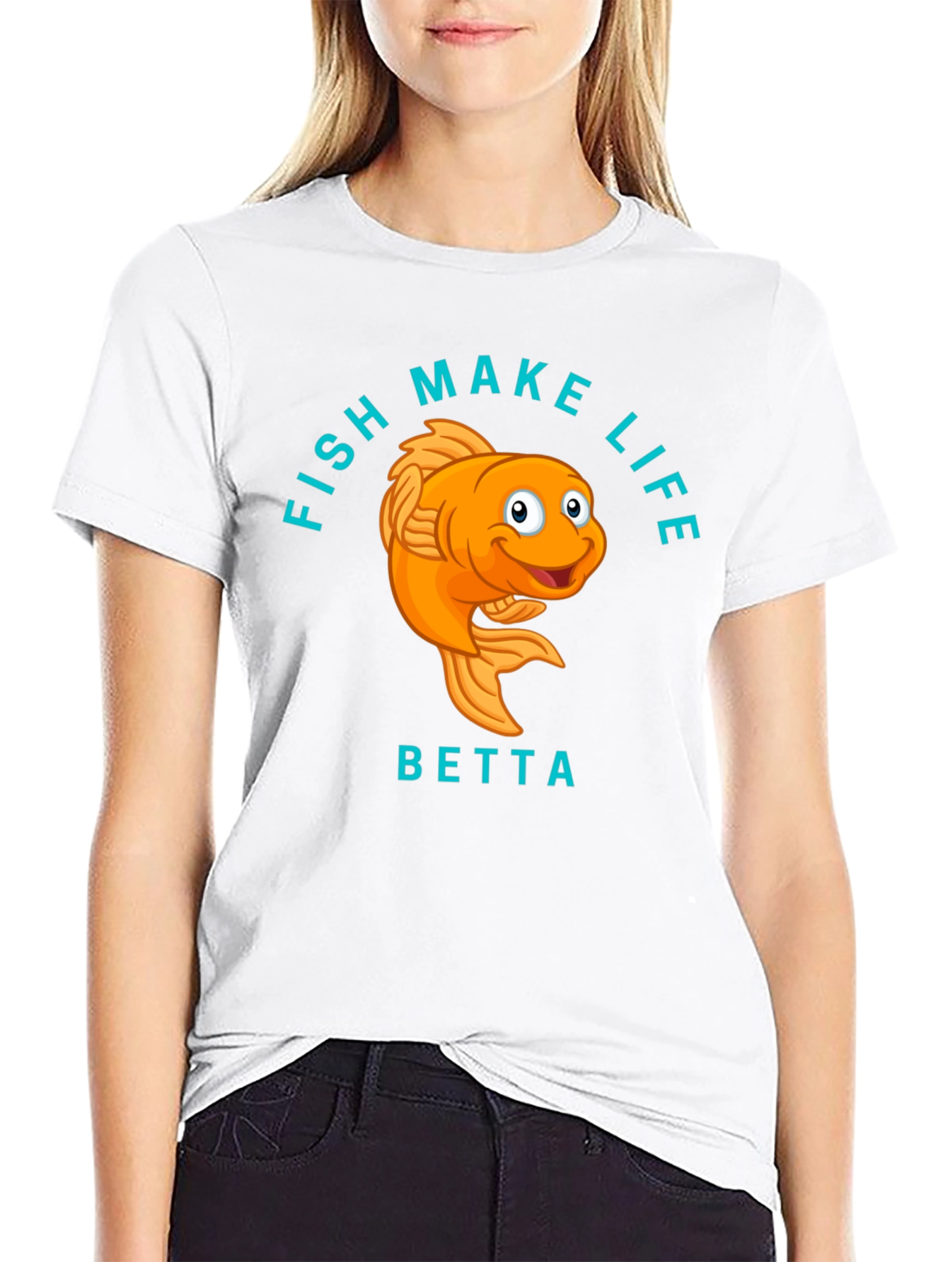Fish Make Life Betta T-Shirt