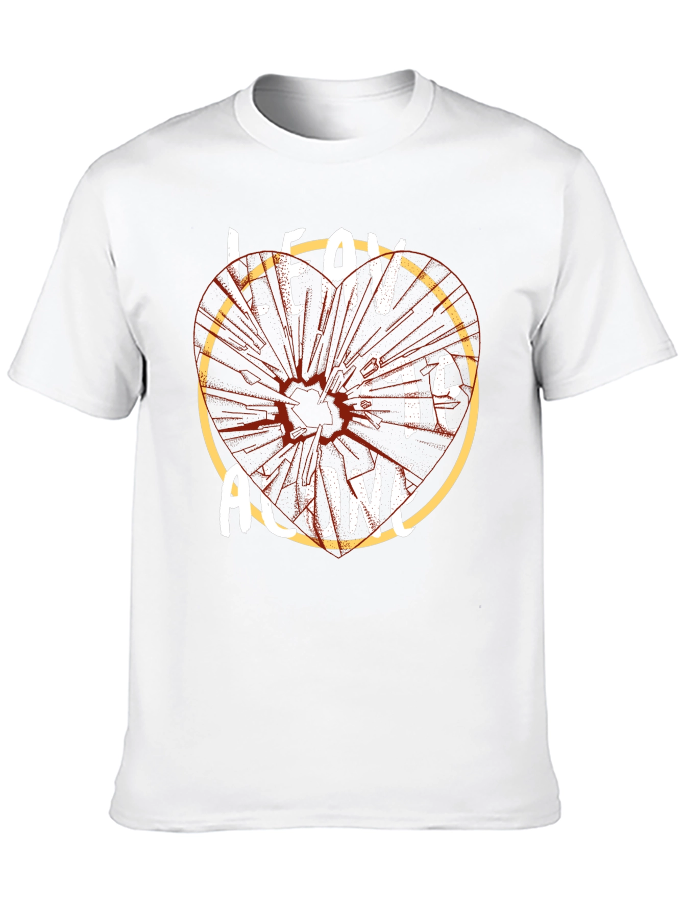 Leave Me Alone Graphic Tee - Mens Black T-Shirt