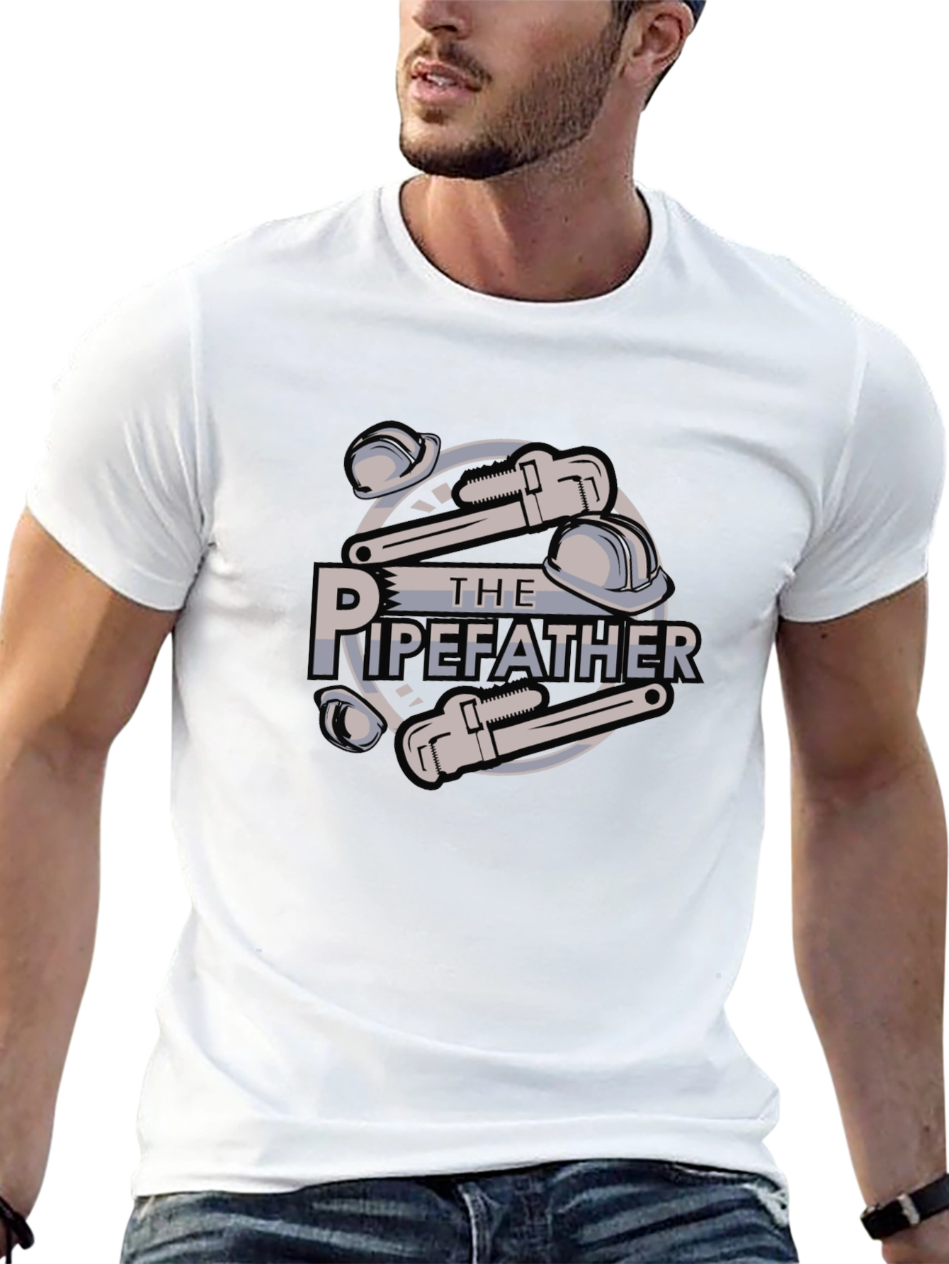 Pipefather T-Shirt - Plumber Dad Tee