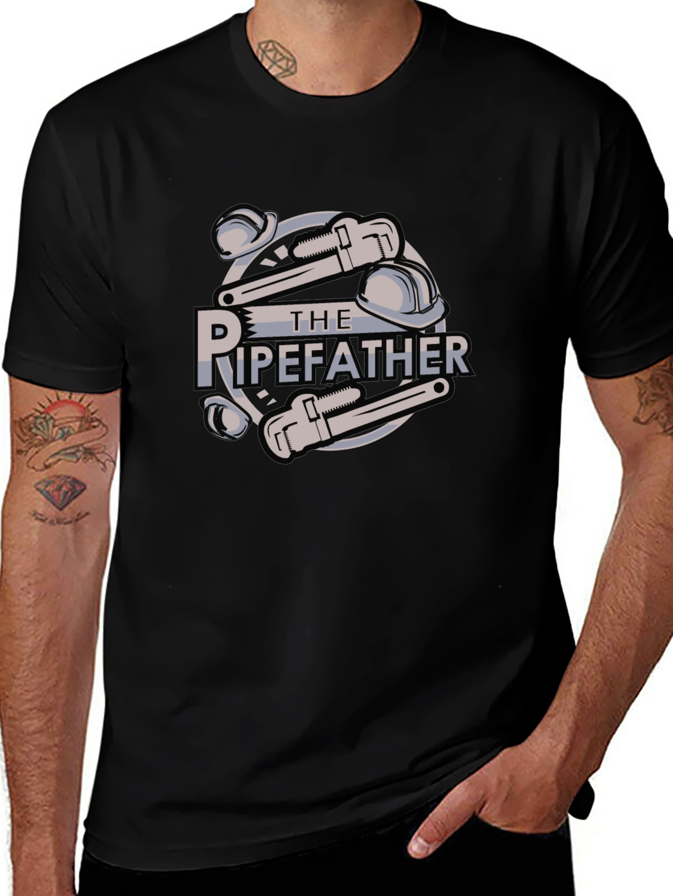 Pipefather T-Shirt - Plumber Dad Tee